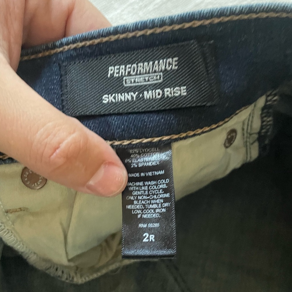 Express Skinny Mid Rise Denim - Picture 3 of 3